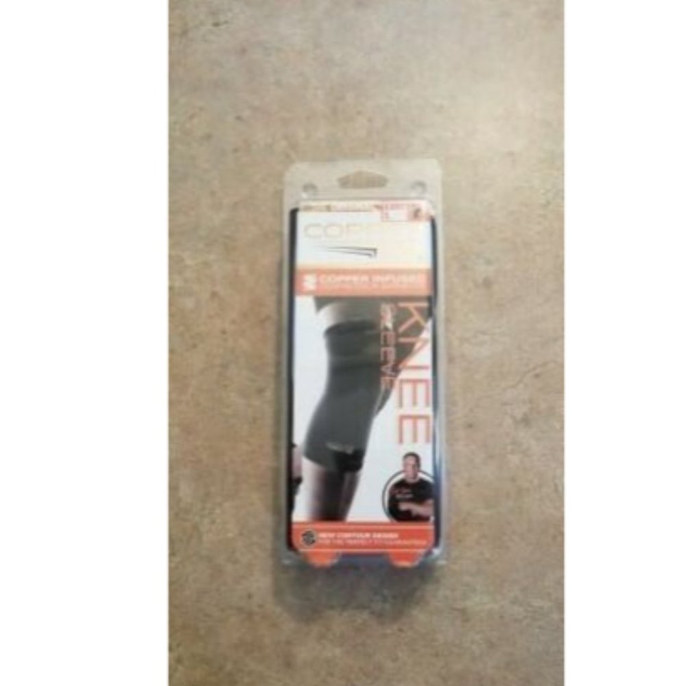 Copper Fit Knee Sleeve - Size L - New  *UNISEX*